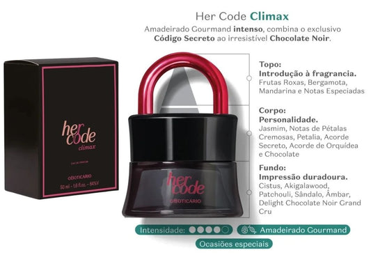 Her Code Clímax Eau de Parfum 50ml