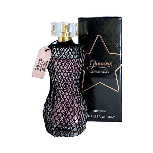 Glamour Secrets Black Eau de Toilette 75ml