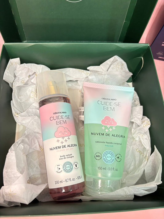 Kit de Natal Cuide-se Bem Nuvem de Alegria